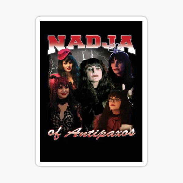 Nadja von Antipaxos 90er Design Sticker