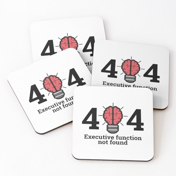 Item preview, Executive Function Not Found designed and sold by BuraxisQuotes.