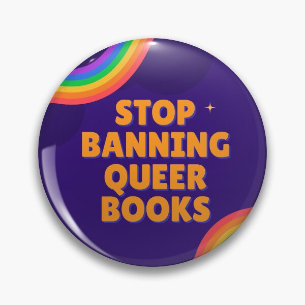 Item preview, Stop Banning Queer Books designed and sold by MysteriesBooks.