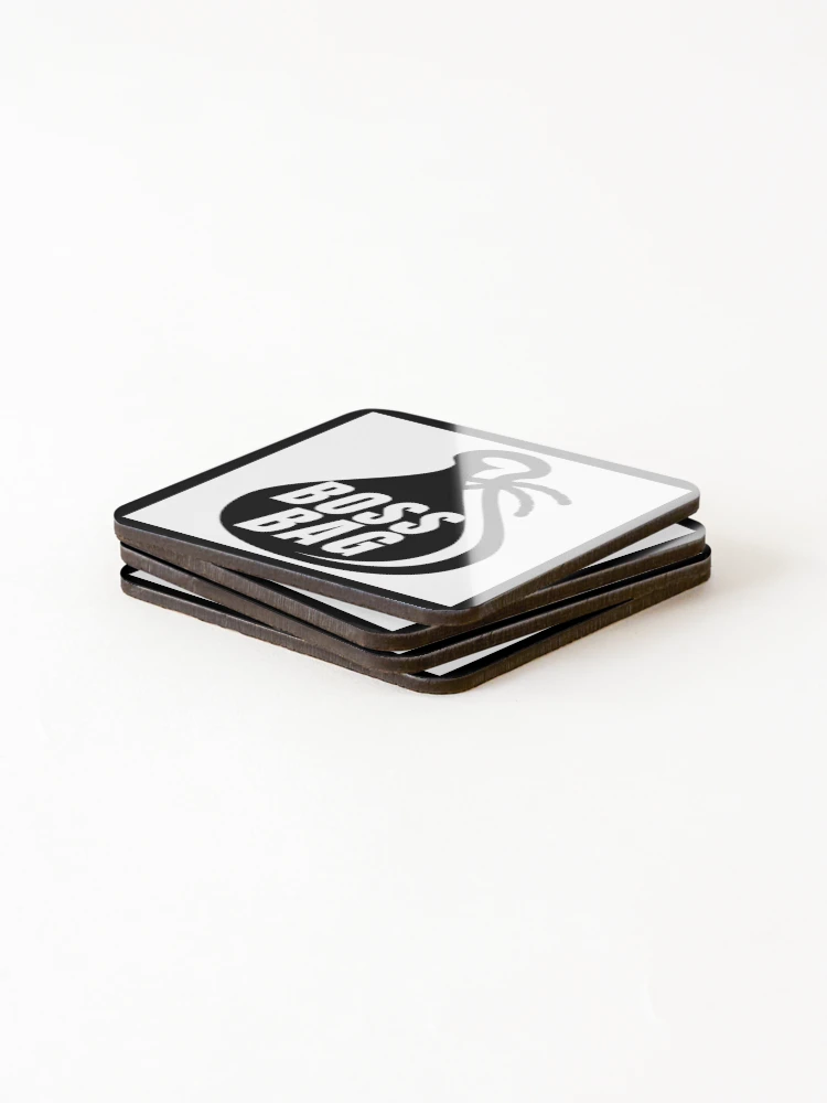 Thumbnail 4 of 5, Coasters (Set of 4), BOSS BAG designed and sold by MOBASHI WORLD.