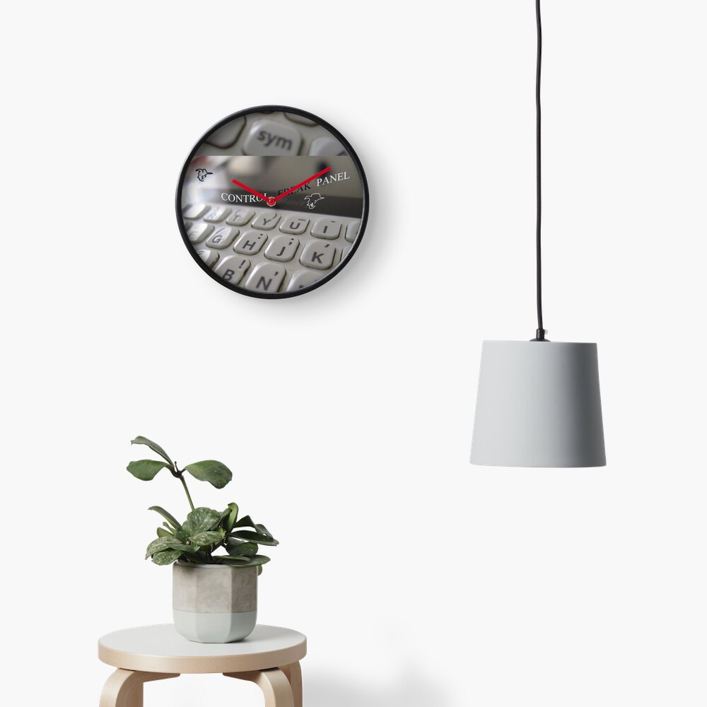 Control freak. Control freak panel Clock
