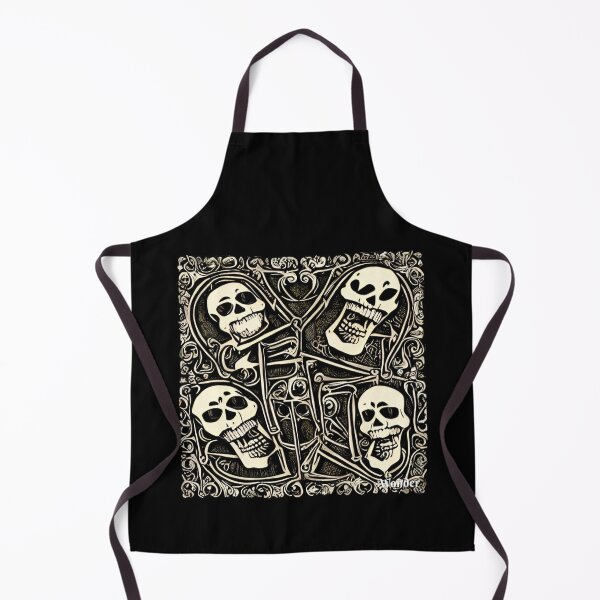 Item preview, Bonehemian Rhapsody Smiling Skulls designed and sold by Hampshire Historica.