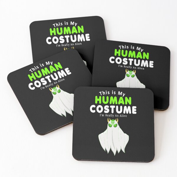Item preview, This is My Human Costume I'm really An Alien Ghost Lover Gift Idea For Boys Girls designed and sold by Shozon.