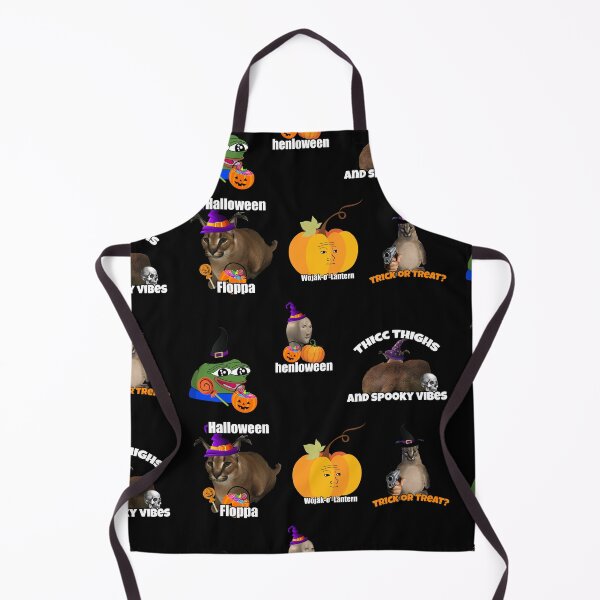 Item preview, Halloween Meme Sticker Pack Sheet Compilation - Big Floppa, Wojak, Peepo Pepe The Frog, Stonks Halloween Memes Stickerpack designed and sold by epicmemeshirts1.