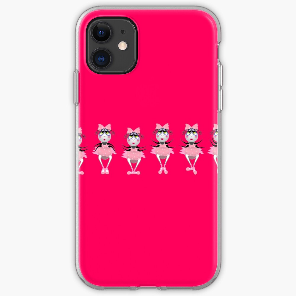 The Fleas Circus - Thew Ballerinas in line. iPhone Case & Cover