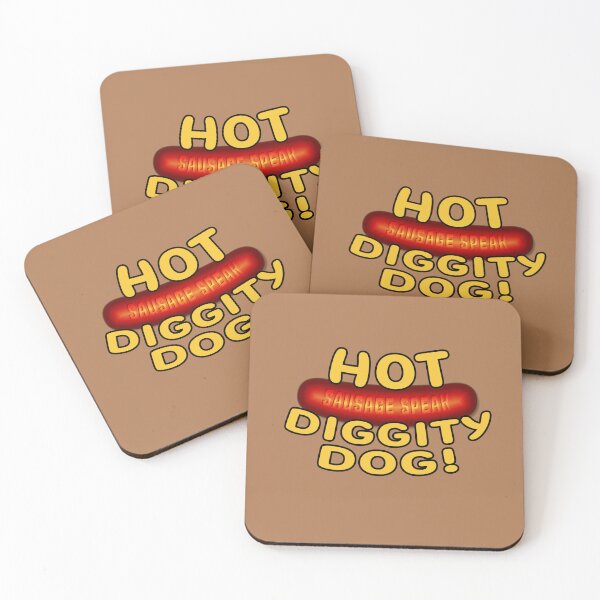Item preview, Sausage Speak - Hot Diggity Dog designed and sold by Fanarchist.
