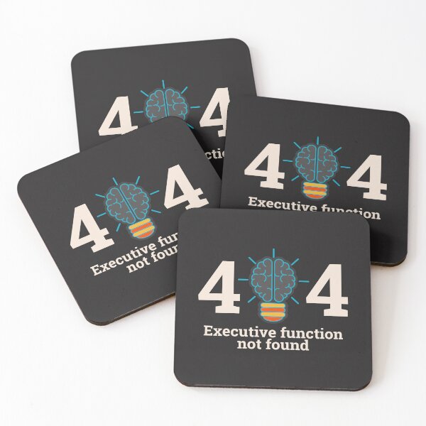 Item preview, Executive Function Not Found designed and sold by BuraxisQuotes.