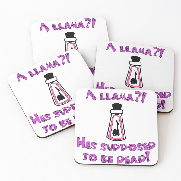 Item preview, A llama?! He's supposed to be dead! The Emperor's New Groove designed and sold by XtinaInStudio.