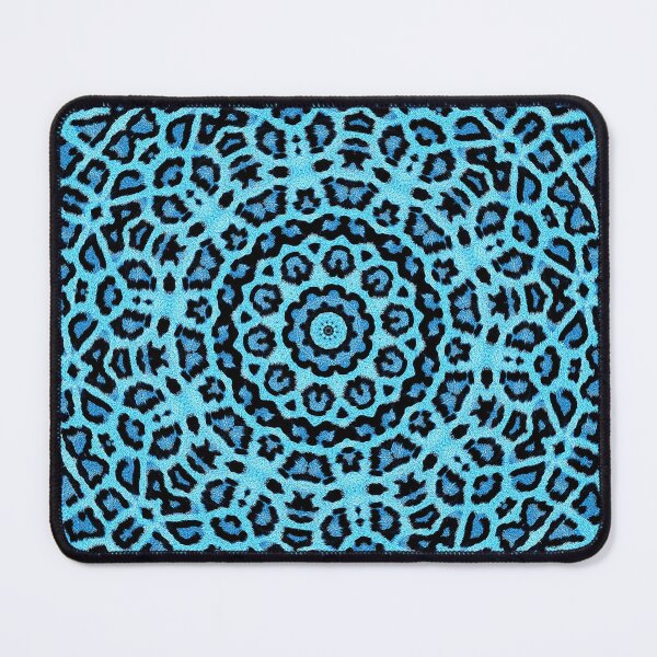 Item preview, leopard blue designed and sold by BuyByButterfly.