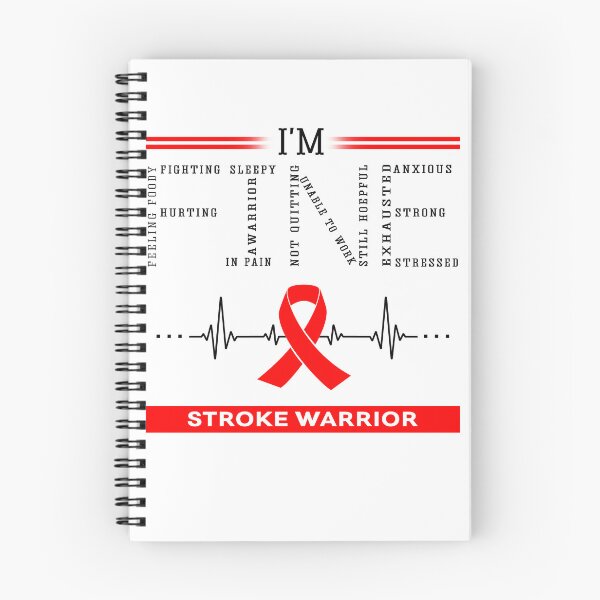 Item preview, I'm Fine Stroke Warrior Support Stroke Awareness Gifts designed and sold by rechardtee.