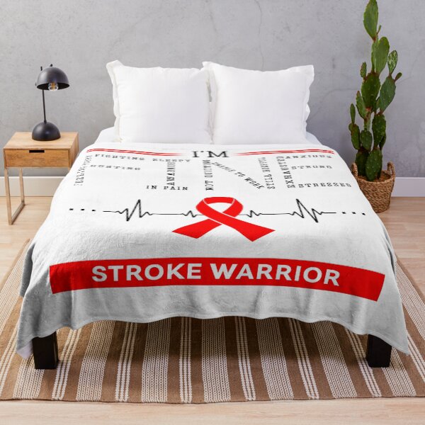 Item preview, I'm Fine Stroke Warrior Support Stroke Awareness Gifts designed and sold by rechardtee.