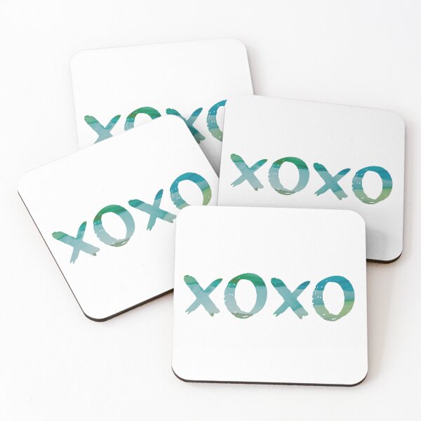 Item preview, XOXO sea green designed and sold by Krista Robertson.