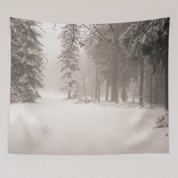 Item preview, Heavy Snowy Winter Day designed and sold by Durgaa D.