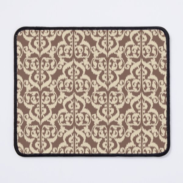 Item preview, Ikat Moorish Damask, Beige and Taupe Tan designed and sold by Marymarice.
