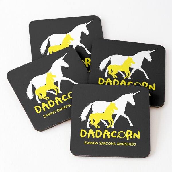 Item preview, Ewings Sarcoma Awareness Dad Unicorn Dadacorn Support Ewings Sarcoma Warrior  designed and sold by RunningShop.