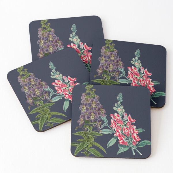 Item preview, Vintage Snapdragons Decorations T-Shirts for women designed and sold by netdota.
