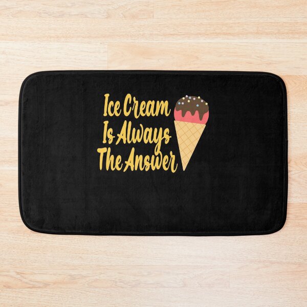 Item preview, Funny Ice Cream Is Always The Answer Ice Cream Day Glace Kid Gift designed and sold by TMelonShop.