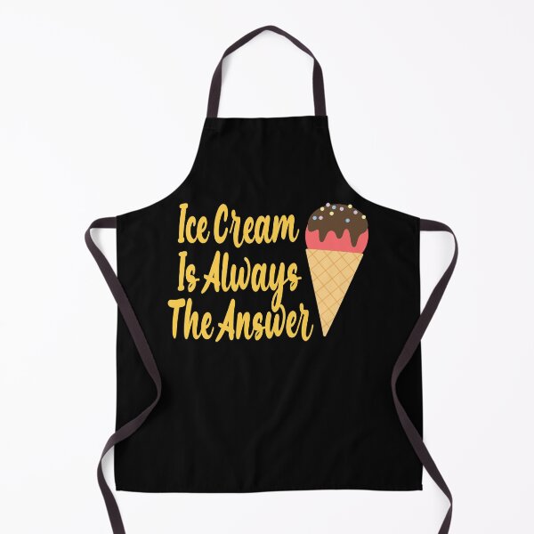 Item preview, Funny Ice Cream Is Always The Answer Ice Cream Day Glace Kid Gift designed and sold by TMelonShop.