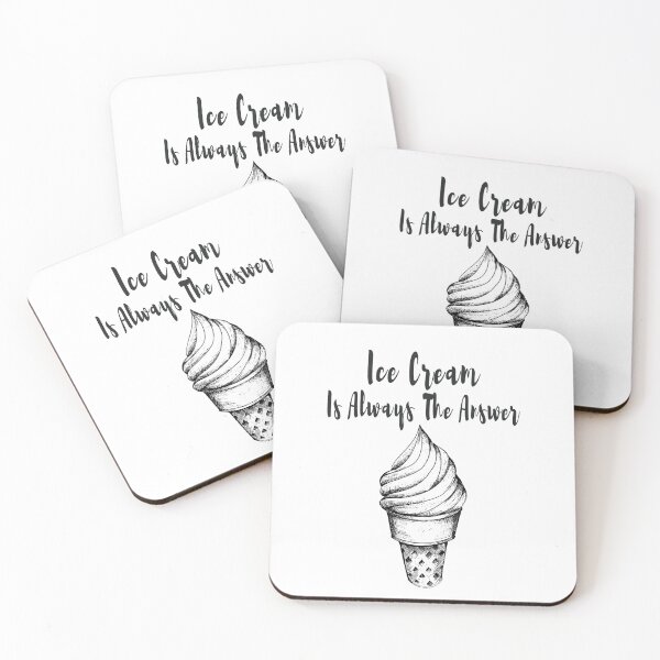 Item preview, Ice Cream Is Always The Answer Ice Cream Cone Kid Girl Women Gift designed and sold by TMelonShop.