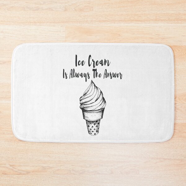 Item preview, Ice Cream Is Always The Answer Ice Cream Cone Kid Girl Women Gift designed and sold by TMelonShop.
