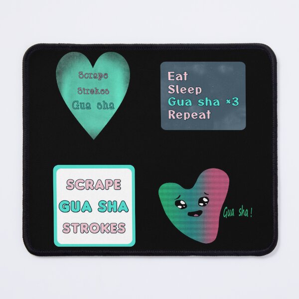 Item preview, Cute and colorful skincare Gua sha stone techniques (kerokan) designed and sold by JIMMYKIVUTI.