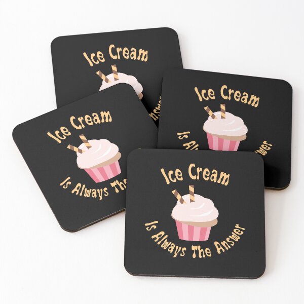 Item preview, Cute Ice Cream Cake Ice Cream Is Always The Answer Girl Kids Gift designed and sold by TMelonShop.