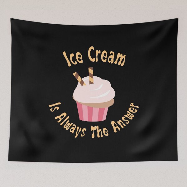 Item preview, Cute Ice Cream Cake Ice Cream Is Always The Answer Girl Kids Gift designed and sold by TMelonShop.