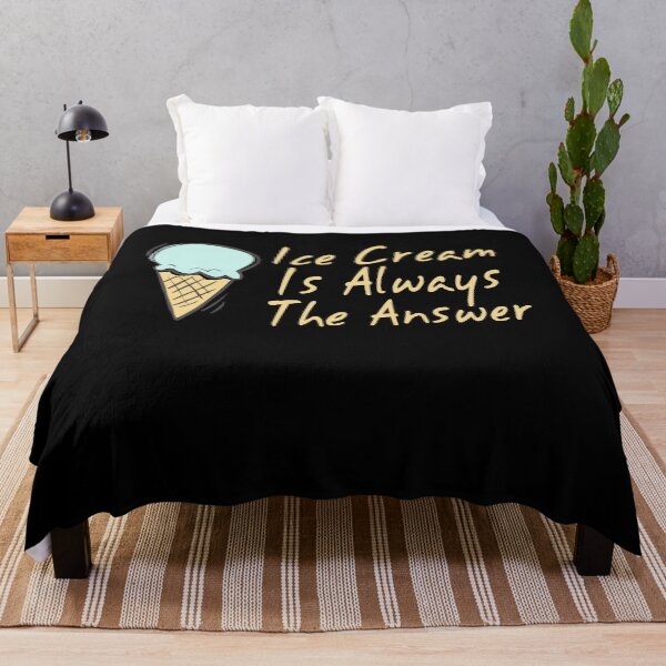 Item preview, Ice Cream Is Always The Answer Sweet Dessert Ice Cream Love Gift designed and sold by TMelonShop.