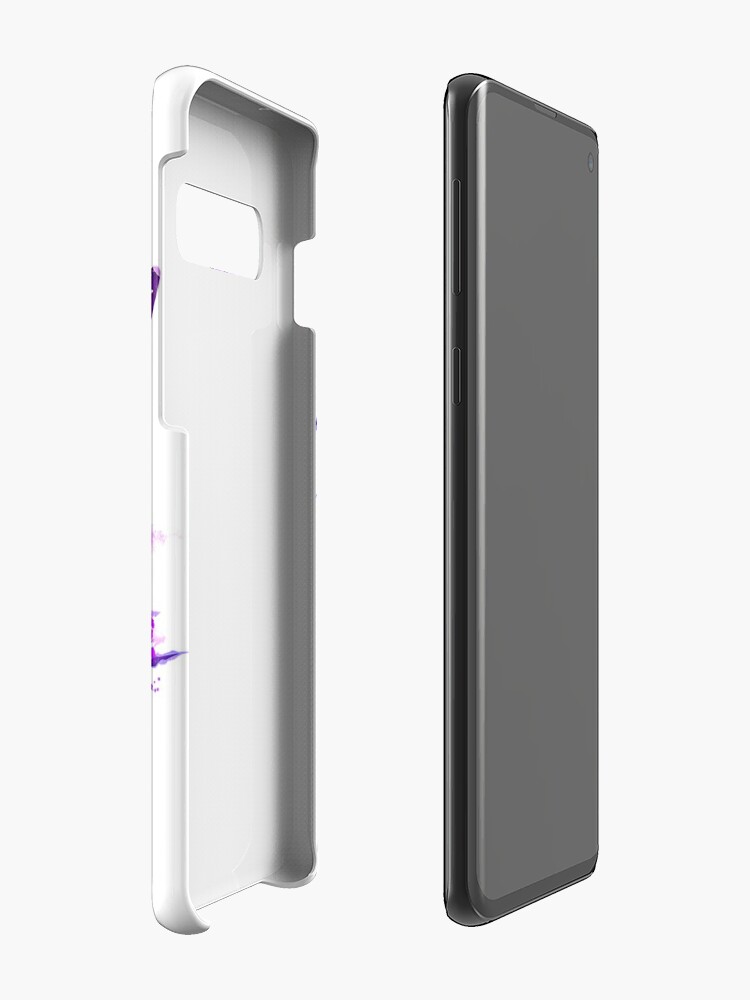 Alternate view of Beautiful Alpha Wolf Purple Case & Skin for Samsung Galaxy