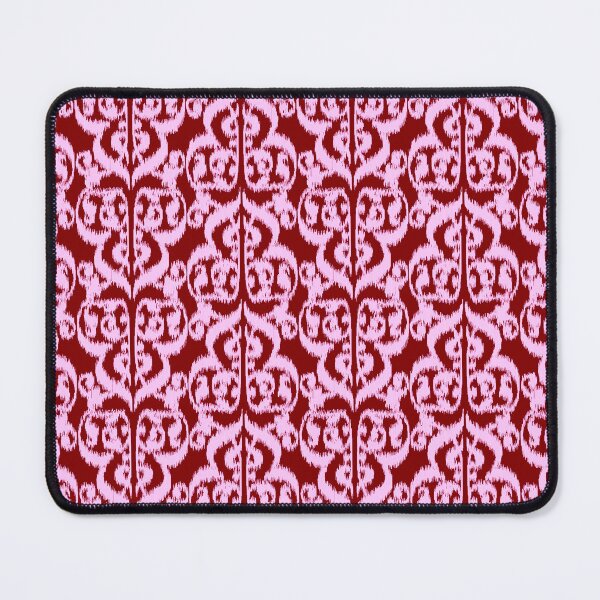Item preview, Ikat Moorish Damask, Burgundy and Pink  designed and sold by Marymarice.