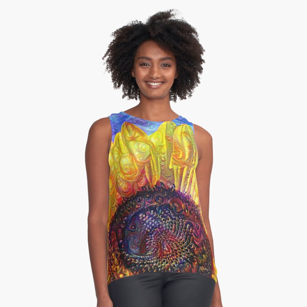 Item preview, Sleeveless Top designed and sold by blackhalt.