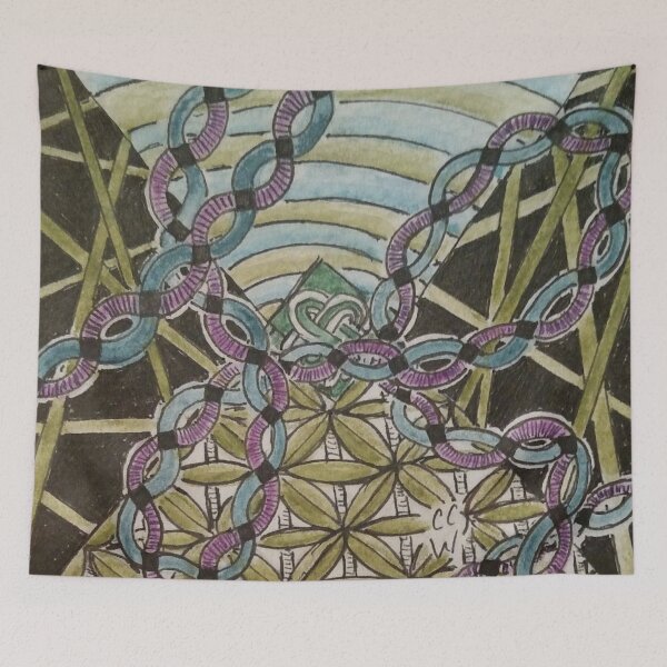 Item preview, Zentangle 167 designed and sold by CCWillow.