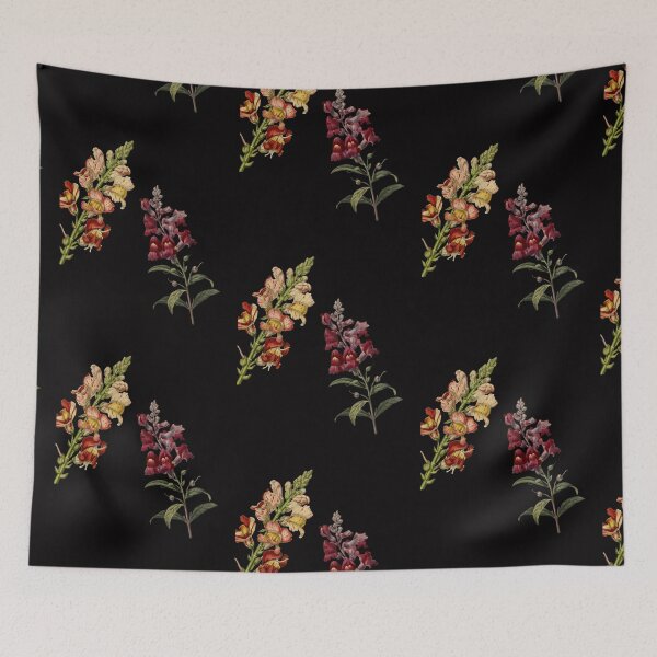 Item preview, Vintage Snapdragons Decorations T-Shirts for women designed and sold by netdota.