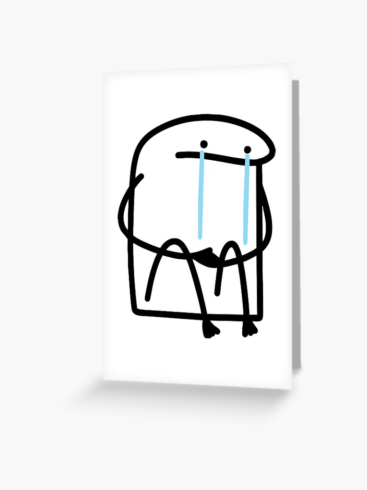 Sad Face Meme Greeting Cards for Sale