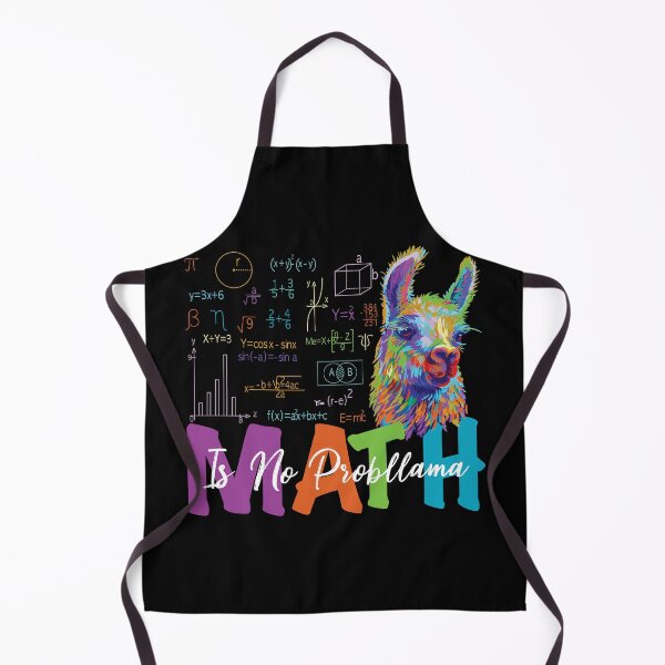 Aperçu de l'œuvre Mathématiques n'est pas ProbLlama_Funny Mathematics Teacher Gift créée et vendue par NawalMagdy.