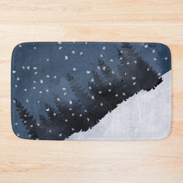 Item preview, Snowing drawing on canva designed and sold by Durgaa D.