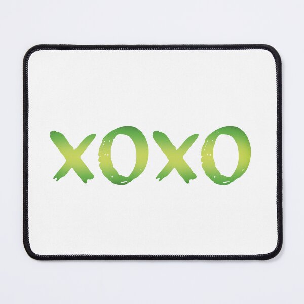 Item preview, XOXO green designed and sold by Krista Robertson.