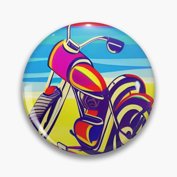 Item preview, CLASSIC COOL RETRO MOTORCYCLE ON THE BEACH designed and sold by sailorsam1805.