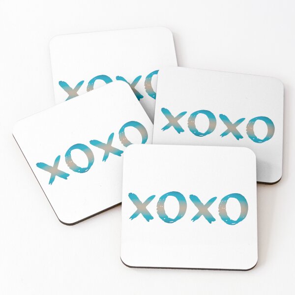 Item preview, XOXO blue designed and sold by Krista Robertson.