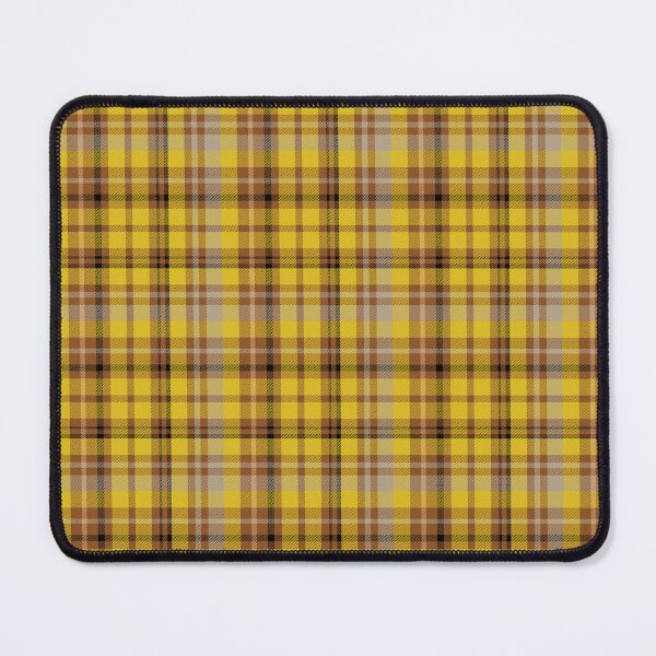 Item preview, Yellow Brown and Black Harvest Plaid Repeat Pattern designed and sold by rhombusOnion.
