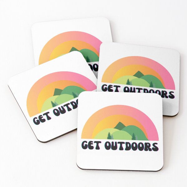 Item preview, Get Outdoors! designed and sold by BackpackTravel.