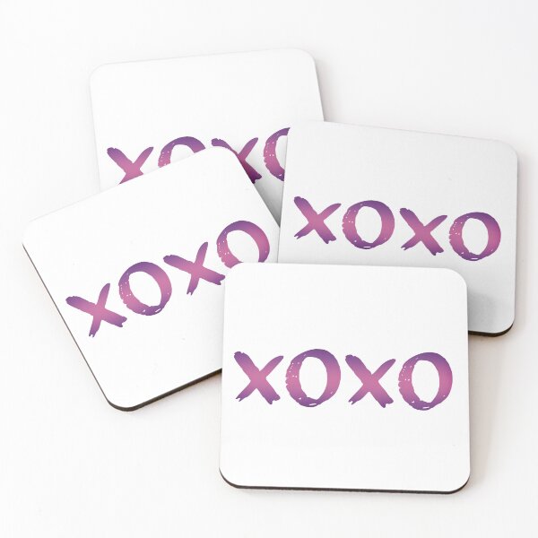 Item preview, XOXO purple pink designed and sold by Krista Robertson.