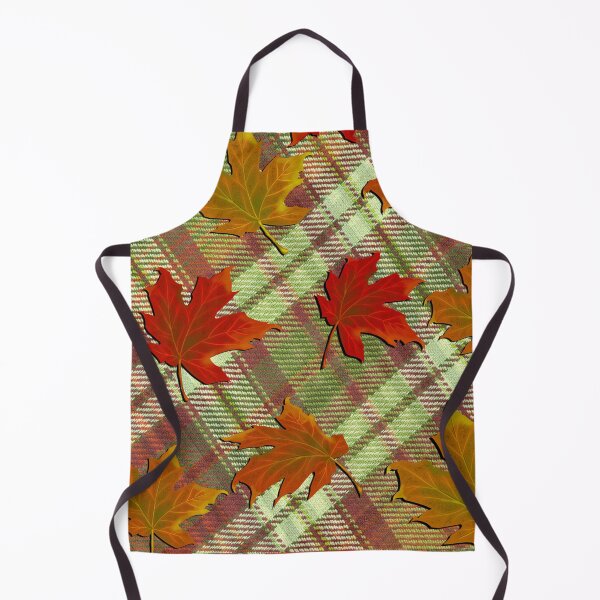 Item preview, Fall Plaid Colorful Leaves Autumn designed and sold by tamdevo1.