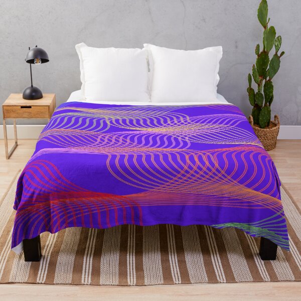 Item preview, Neon Wire Wave Pattern designed and sold by calibrit.