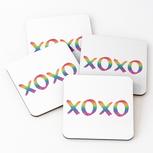 Item preview, XOXO rainbow designed and sold by Krista Robertson.