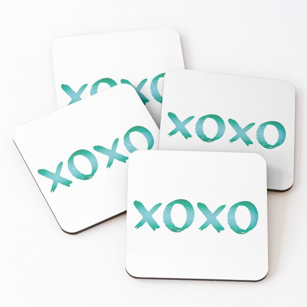 Item preview, XOXO sea green designed and sold by Krista Robertson.