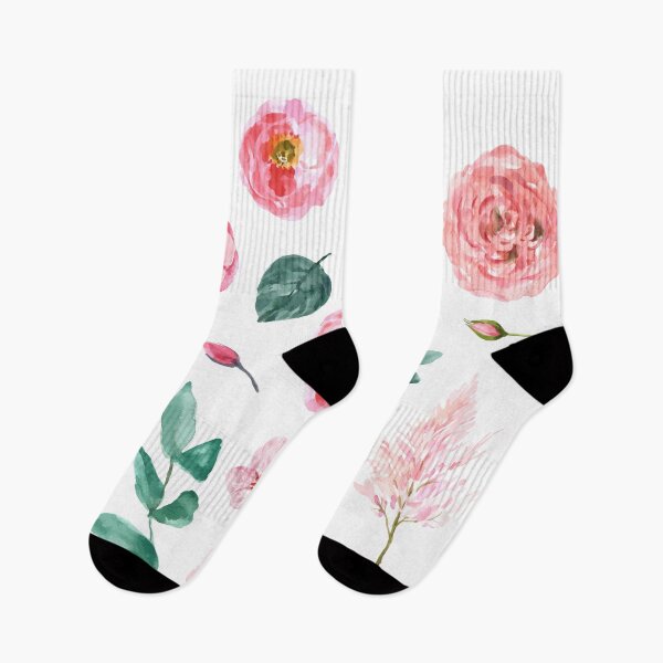 Item preview, Pack Of Beautiful Blooming Wildflowers, Watercolor Flowers designed and sold by InnaPo ⭐⭐⭐⭐⭐.