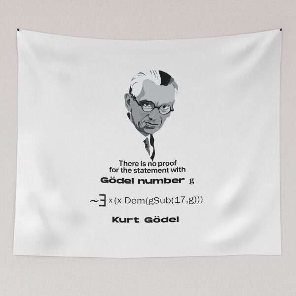 Item preview, Kurt Gödel | Gödel numbers designed and sold by wamuigaworld.