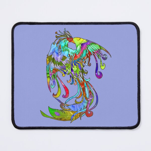 Item preview, Colorful Phoenix Rising from the Ashes designed and sold by LaRoach Digital Arts.