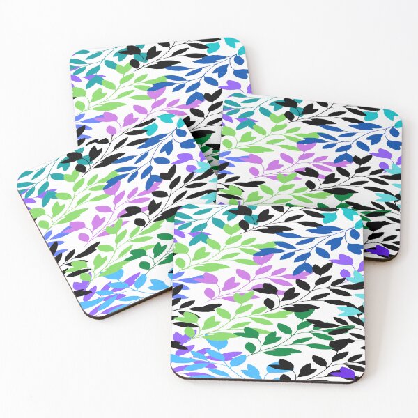 Item preview, Colorful leaf collage designed and sold by calibrit.